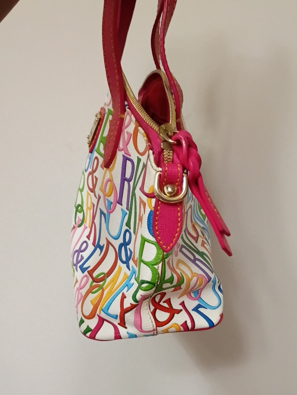 Dooney & Bourke Doodle II Coated Cotton Domed Satchel Domed Satchel Multicolor & - Picture 5 of 5